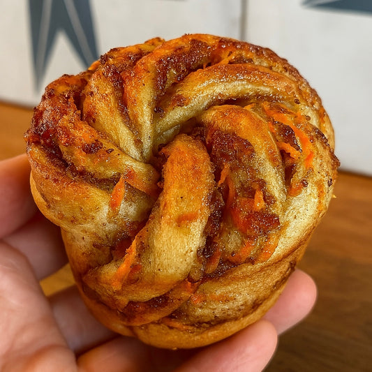 Carrot Patch Babka Buns