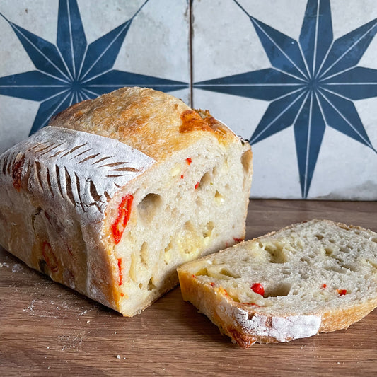 Chilli & Cheddar Sourdough Loaf